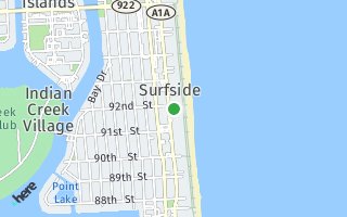 Map of 9195 Collins Ave # 413, SURFSIDE, FL 33154, USA