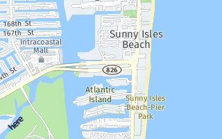 Map of 250 Sunny Isles Blvd #3-806, SUNNY ISLES BEACH, FL 33160, USA