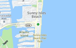 Map of 16699 Collins Ave 1803, Sunny Isles Beach, FL 33160, USA