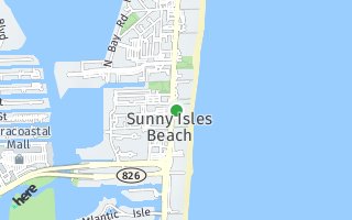 Map of Jade Ocean  17121 Collins Avenue, Sunny Isles Beach, FL 33160, USA