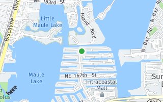 Map of 3522 NE 171 ST 208, Miami (Eastern Shores), FL 33160
