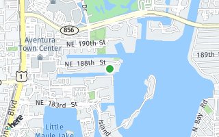 Map of 3300 NE 188th St # UPH10, AVENTURA, FL 33180, USA