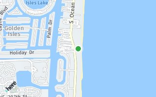 Map of 3180 S Ocean Drive 902, Hallandale Beach, FL 33009, USA