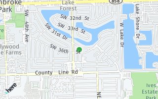 Map of 3431 SW 39 AVE, West Park, FL 33023, USA