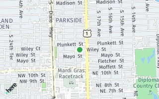 Map of 1843 Wiley St, Hollywood, FL, USA