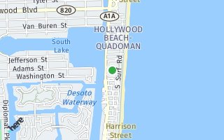 Map of 1201 S Ocean Drive 1903S, Hollywood, FL 33019, USA