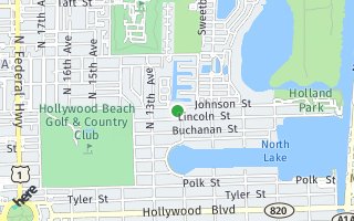 Map of 1204 Johnson St #1204, HOLLYWOOD, FL 33019, USA
