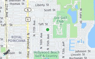 Map of 1529 Gabriel St, Hollywood, FL 33020, USA