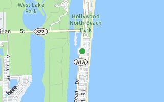 Map of 3215 N Ocean Dr Unit 302, Hollywood, FL 33019, USA