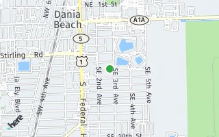 Map of 227 SE 3RD ST, DANIA BEACH, FL 33004, USA