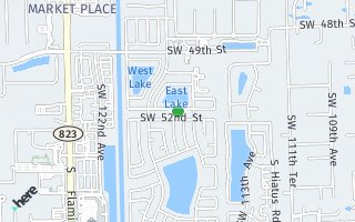 Map of 11670  SW 51st Ct, Cooper City, FL 33330, USA