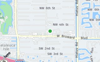 Map of 11750 NW 2 Street, Plantation, FL 33325, USA
