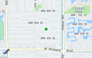Map of 11636 NW 5 Street, Plantation, FL 33325, USA