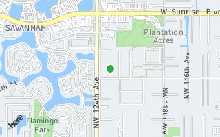 Map of 1250 N. Flamingo Road, Plantation, FL 33323, USA