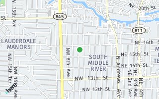 Map of 1528 NW 7th Avenue 1528, Fort Lauderdale, FL 33311, USA