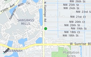 Map of 12362 n.w. 19 street, Plantation Acre, FL 33323, USA