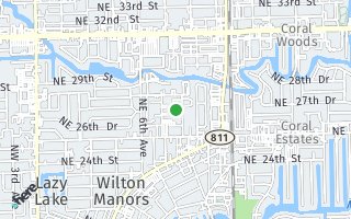 Map of 2705 NE 9th Avenue 202, Wilton Manors, FL 33334, USA