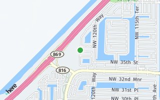 Map of 3571 N.W. 122 Avenue, Sunrise, FL 33322, USA