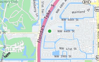 Map of 4723 NW 44 Street, Tamarac, FL 33319, USA