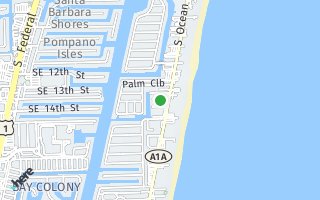 Map of 1461 S Ocean Blvd APT 304, Lauderdale By The Sea, FL 33062, USA