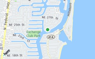 Map of 2616 NE 24th Street, Lighthouse Point, FL 33064, USA