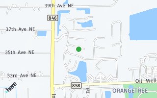 Map of 3438 Allegheny Ct., Naples, FL 34120, USA