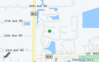 Map of 3431 Allegheny Court, Naples, FL 34120, USA