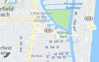 Map of 1328  Hillsboro Mile 409, Hillsboro Beach, FL 33062, USA