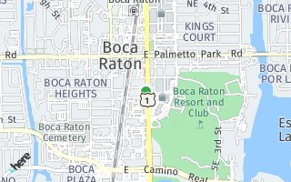 Map of 233  S FEDERAL # 612, Boca Raton, FL 33432, USA
