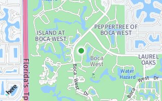 Map of 19727 Oakbrook Circle, Boca Raton, FL 33434, USA