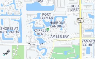 Map of Lakes at Boca Raton, Boca Raton, FL 33498, USA