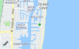 Map of 1121 Bel Air Dr. #4, Highland Beach, FL 33487, USA