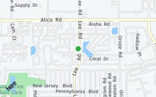 Map of 17244 Lee Rd, Fort Myers, FL 33967, USA