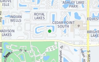Map of 10883 Crystal Key Ln, Boynton Beach, FL 33437, USA