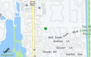 Map of 14001 W HYDE PARK DR #204, Fort Myers, FL 33912, USA