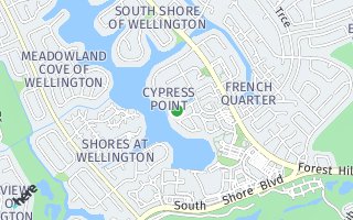 Map of 12143  Sunset Point Cir, Wellington, FL 33414, USA
