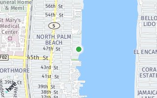 Map of 4806 N Flagler D , West Palm Beach, FL 33407, USA