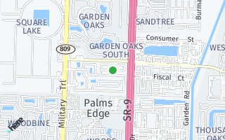 Map of 266 Spring Circle, Palm Beach Gardens, FL 33410, USA