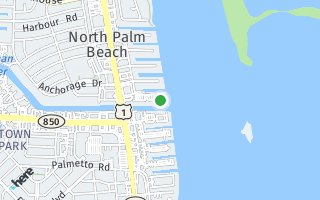 Map of 100  Paradise Harbour Boulevard 111, North Palm Beach, FL 33408, USA