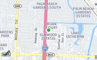 Map of 3945 Chapel St., Palm Beach Gardens, FL 33403, USA