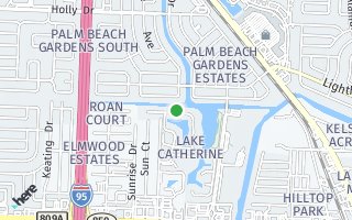 Map of 1055 Bedford Avenue, Palm Beach Gardens, FL 33403, USA