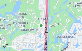 Map of 10 Hampton Court, Palm beach Gardens, FL 33410, USA