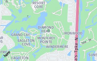 Map of Acreage & Unrec, Palm Beach Gardens, FL 33410, USA