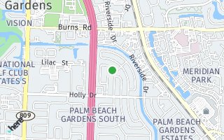 Map of 10206 Dasheen Avenue, Palm Beach Gardens, FL 33410, USA