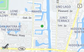 Map of 2303 S. Wallen Dr., Palm Beach Gardens, FL 33410, USA