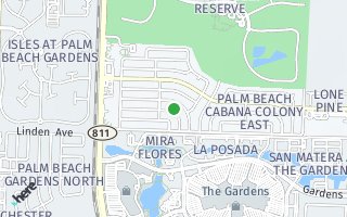 Map of 3627 Catalina Rd., Palm Beach Gardens, FL 33410, USA
