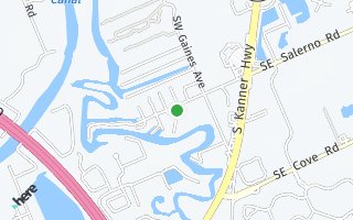 Map of 352 SW Salerno Road, Stuart, FL 34997, USA