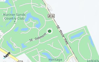 Map of 6425  SE Oakmont Place, Stuart, FL 34997, USA