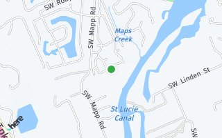 Map of 5308 SW Landing Creek, Palm City, FL 34990, USA