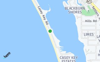 Map of 1516 Casey Key Road, Nokomis, FL 34275, USA